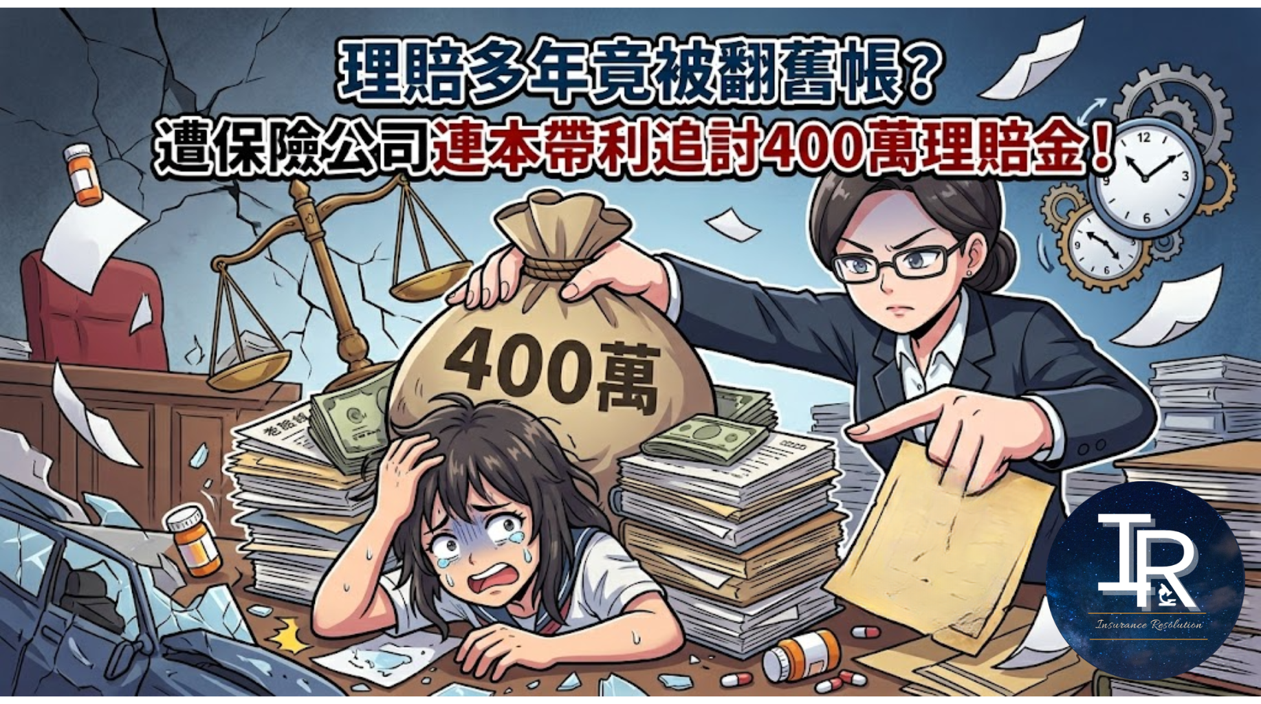 理賠多年竟被翻舊帳？遭保險公司連本帶利追討400萬理賠金！